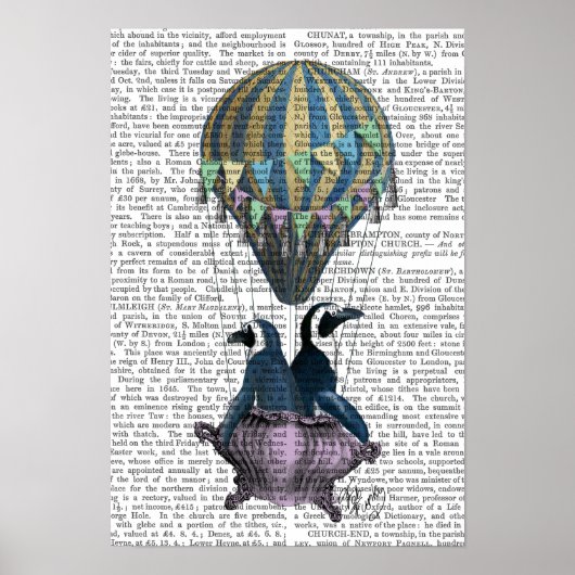 Poster Pingouins volants (Devant)