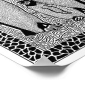 Poster pinguïns (Hoek)