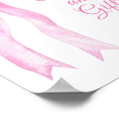 Poster Pink a bow - cartes & cadeaux (Coin)