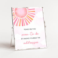 Pink A Little Ray of Sunshine Enveloppe Station