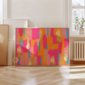 Poster Pink Abstract Preppy Dorm Decor
