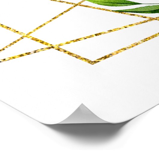 Poster Pink and Yellow Floral Bridal Shower Welcome Sign (Coin)