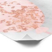 Poster Pink Balloon Baby Shower (Coin)