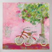 Poster Pink Bicycles (Devant)