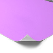 Poster Pink Blue Beauty Nail Salon Prix du menu (Coin)