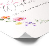 Poster Pink Bow Advice and wishes for graduate (Coin)