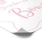 Poster Pink Bow Devine Combien De Jeu D'Anniversaire (Coin)