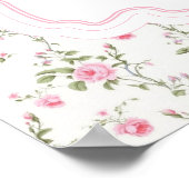 Poster Pink Bow Love Shack Fiance Fête des mariées Bienve (Coin)