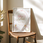 Poster Pink Bow Silly Goose Coquette