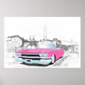 Poster Pink Caddy (Devant)