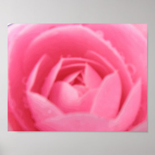 Poster Pink Camellia Print (Devant)