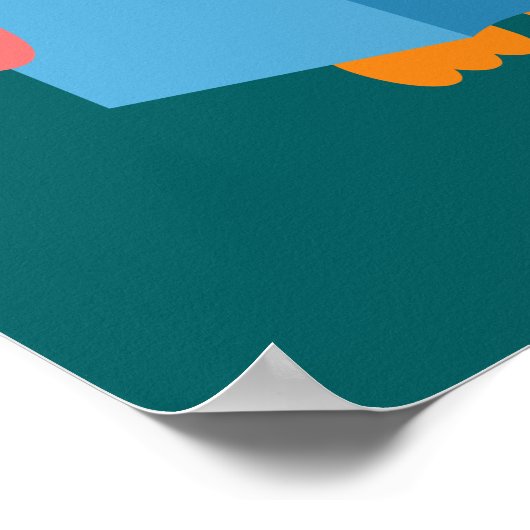 Poster Pink cute reading (Coin)