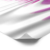 Poster Pink daisie (Coin)