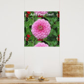 Poster Pink flowering (Cuisine)