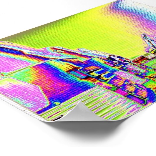 Poster Pink Floyd Bus par Rock Hall (Coin)