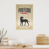 Poster Pink Floyd, Chien, Conception d'impression origina (Cuisine)