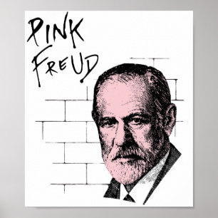 Poster Pink Freud Sigmund Freud