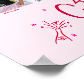 Poster Pink Graduation K–12 Photo Collage Red Doodles Fun (Coin)