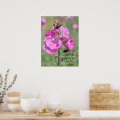 Poster Pink Hollyhock Louer (Cuisine)
