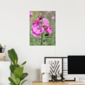 Poster Pink Hollyhock Louer (Bureau à domicile)