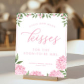 Poster Pink Hydrangea Devine Combien De Baisers Jeu De Do