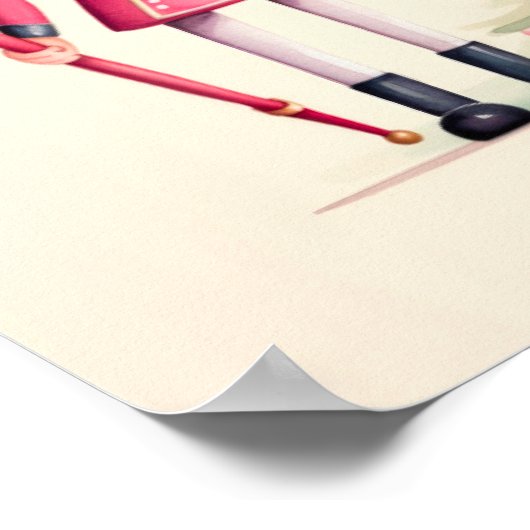 Poster Pink Nutcracker (Coin)