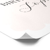 Poster Pink Nutcracker Ballet anniversaire bienvenue (Coin)