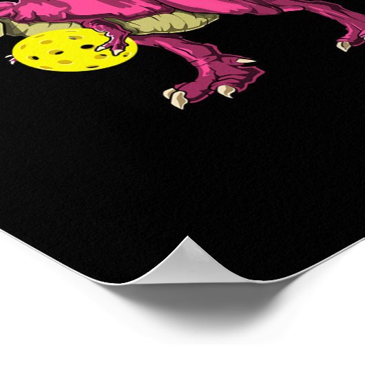 Poster Pink Out T Rex Et Picklebyll Byll Cancer Du Sein A (Coin)