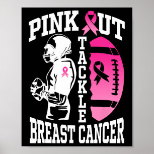 Poster Pink Out Tacker Sensibilisation au cancer du sein 