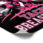 Poster Pink Out Tacker Sensibilisation au cancer du sein (Coin)
