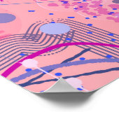 Poster Pink Party Maximalist Art (Coin)