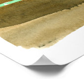 Poster Pink Pig On A Fence Barnyard Farm Animal (Coin)