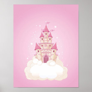 Poster Pink Princess Castle