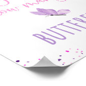 Poster Pink Purple Butterfly Devine Combien De Jeu (Coin)