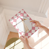 Poster Pink Sily Goose Nursery Art Imprimer