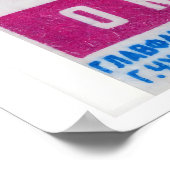 Poster Pink Soviet Monument - Matchbox Print - Aesthetic (Coin)