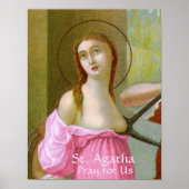 Poster Pink St. Agatha (M 003) (Devant)