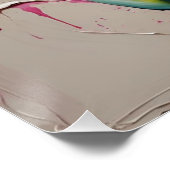 Poster pink tulip (Coin)