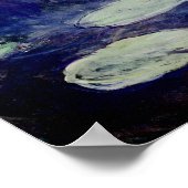 Poster Pink Water-Lilies : 1897-99 par Monet (Coin)