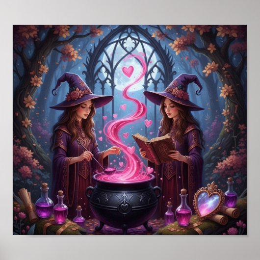 Poster PinkHeartMist (Devant)