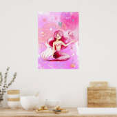 Poster Pinko la sirène (Cuisine)