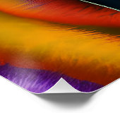 Poster Pinky Queen Rainbow Cute Cheveux Black Melanin Afr (Coin)