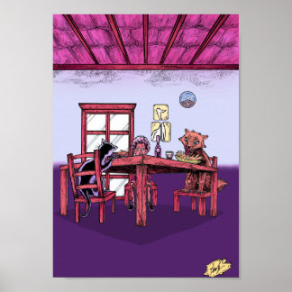 Poster Pinocchio - Banquet