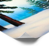 Poster Pins Dans La Neige (Coin)