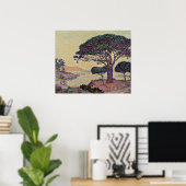 Poster Pins des Parapluies à Caroubiers, 1898 (Bureau à domicile)