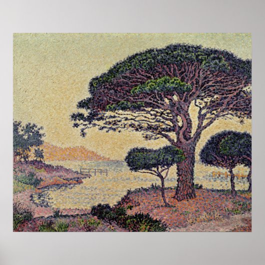 Poster Pins des Parapluies à Caroubiers, 1898 (Devant)