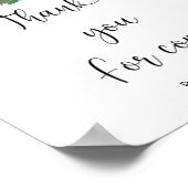 Poster Pins Merci pour venir (Coin)