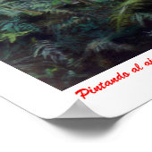 Poster Pintando al aire libre (Autorretrato) (Coin)