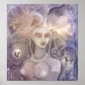 Poster Pintura digital realizada en Photoshop con tableta (Devant)