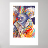 Poster Pintura digital realizada en Photoshop con tableta (Devant)